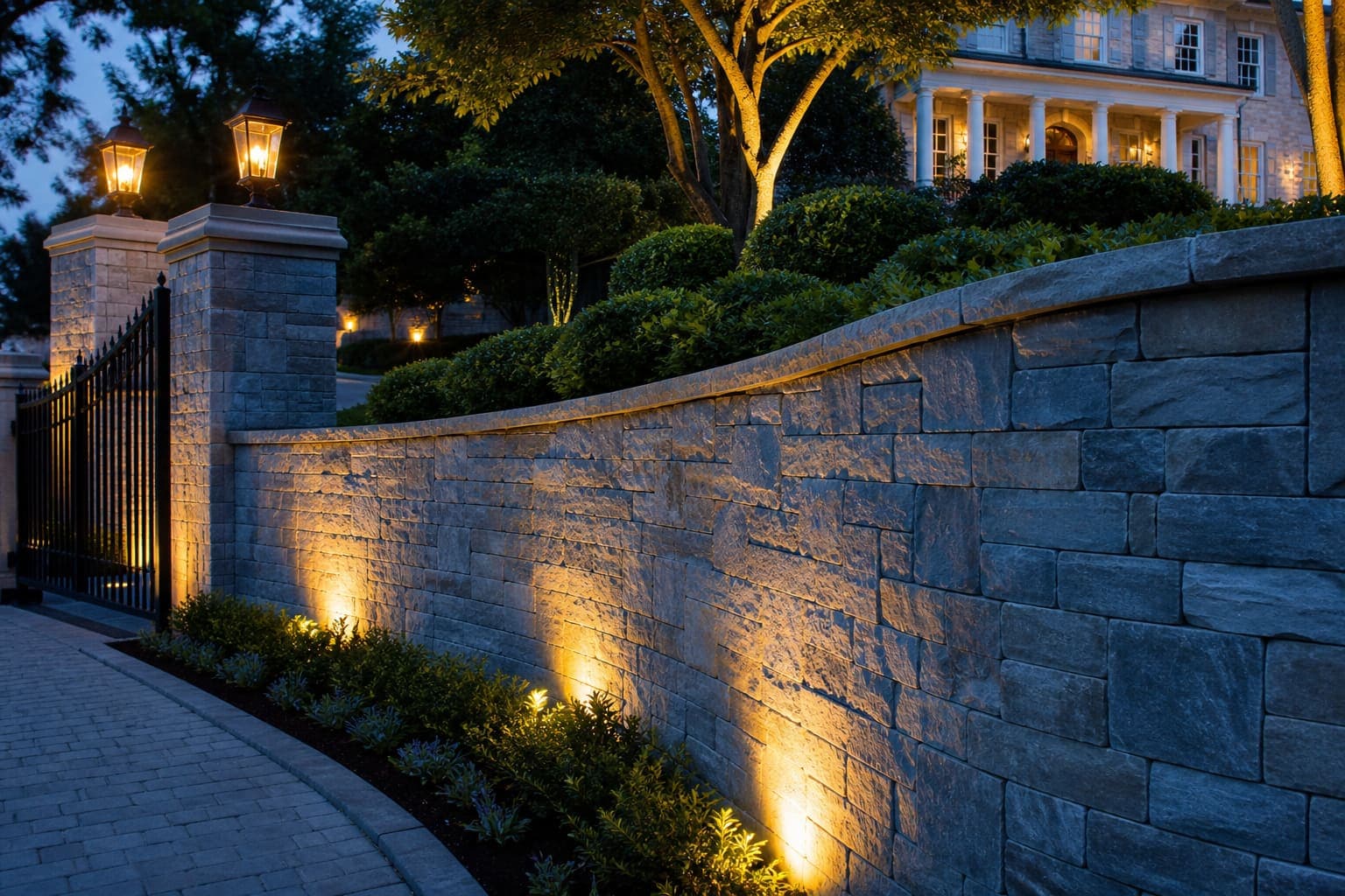 Retaining walls in Ballantyne, NC
