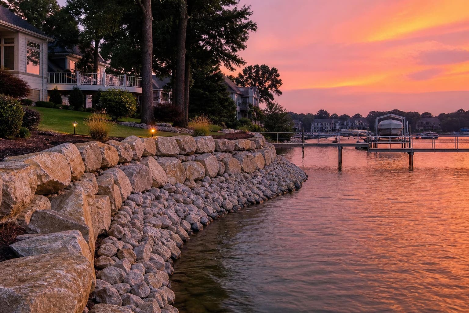 Retaining walls in Cornelius, NC