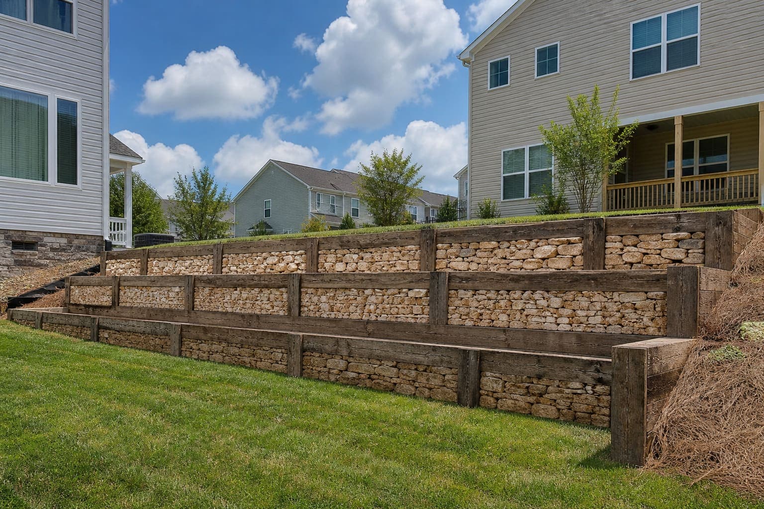 Retaining walls in Indian Trail, NC