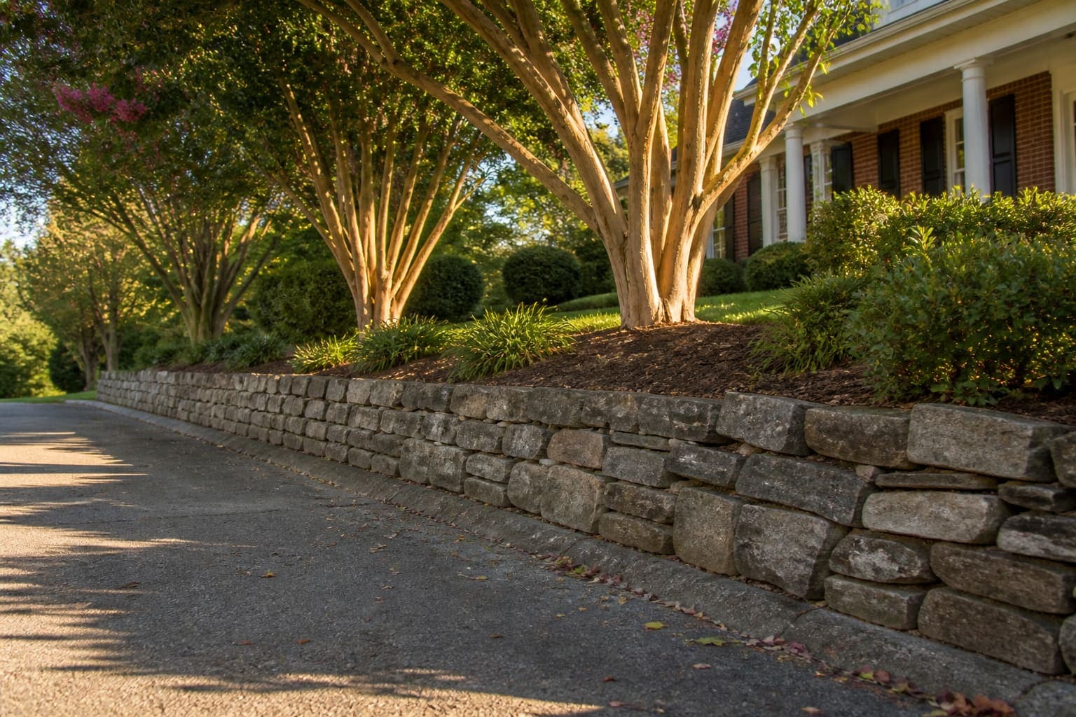 Stone Retaining Walls in Concord
