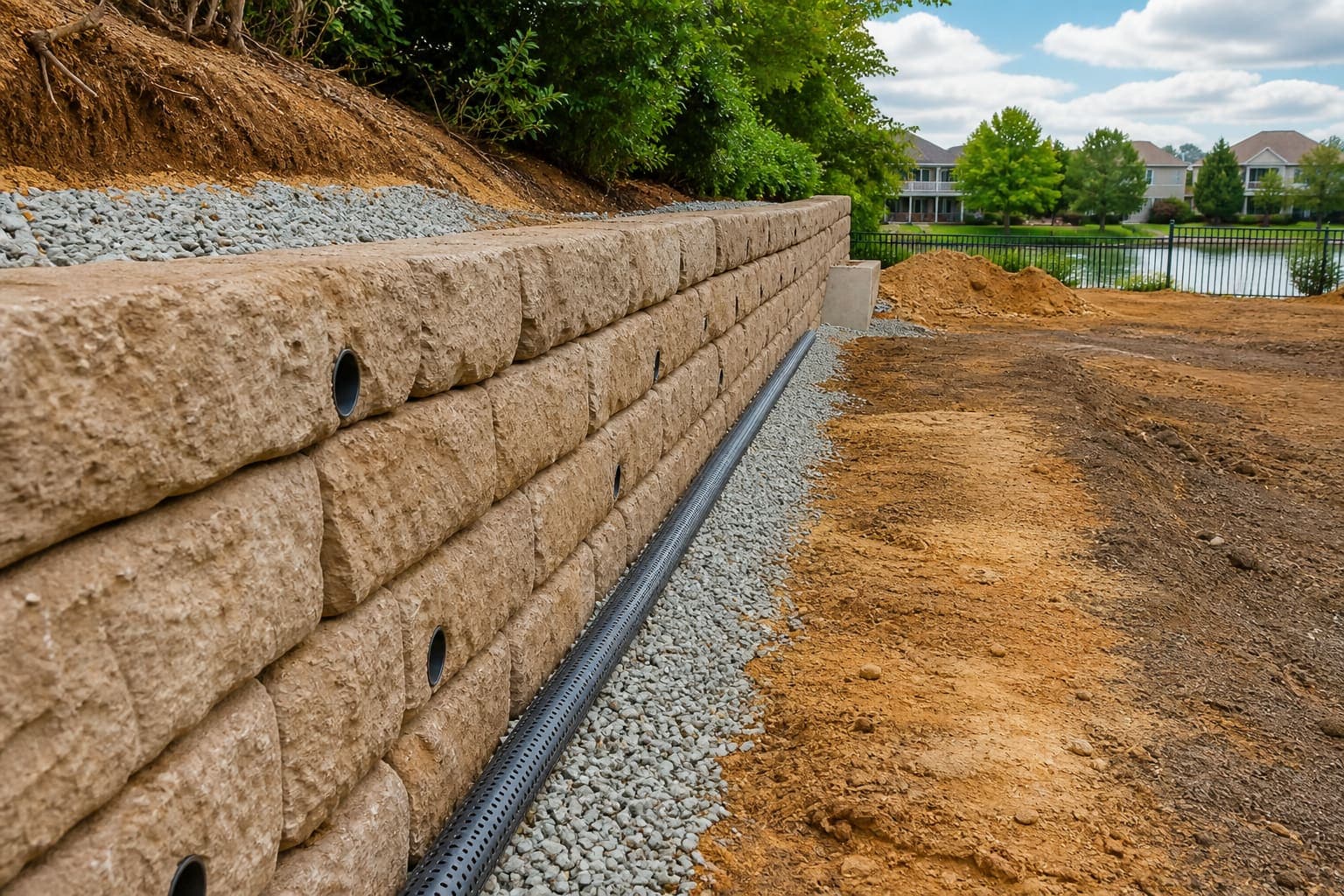 Drainage Solutions in Cornelius