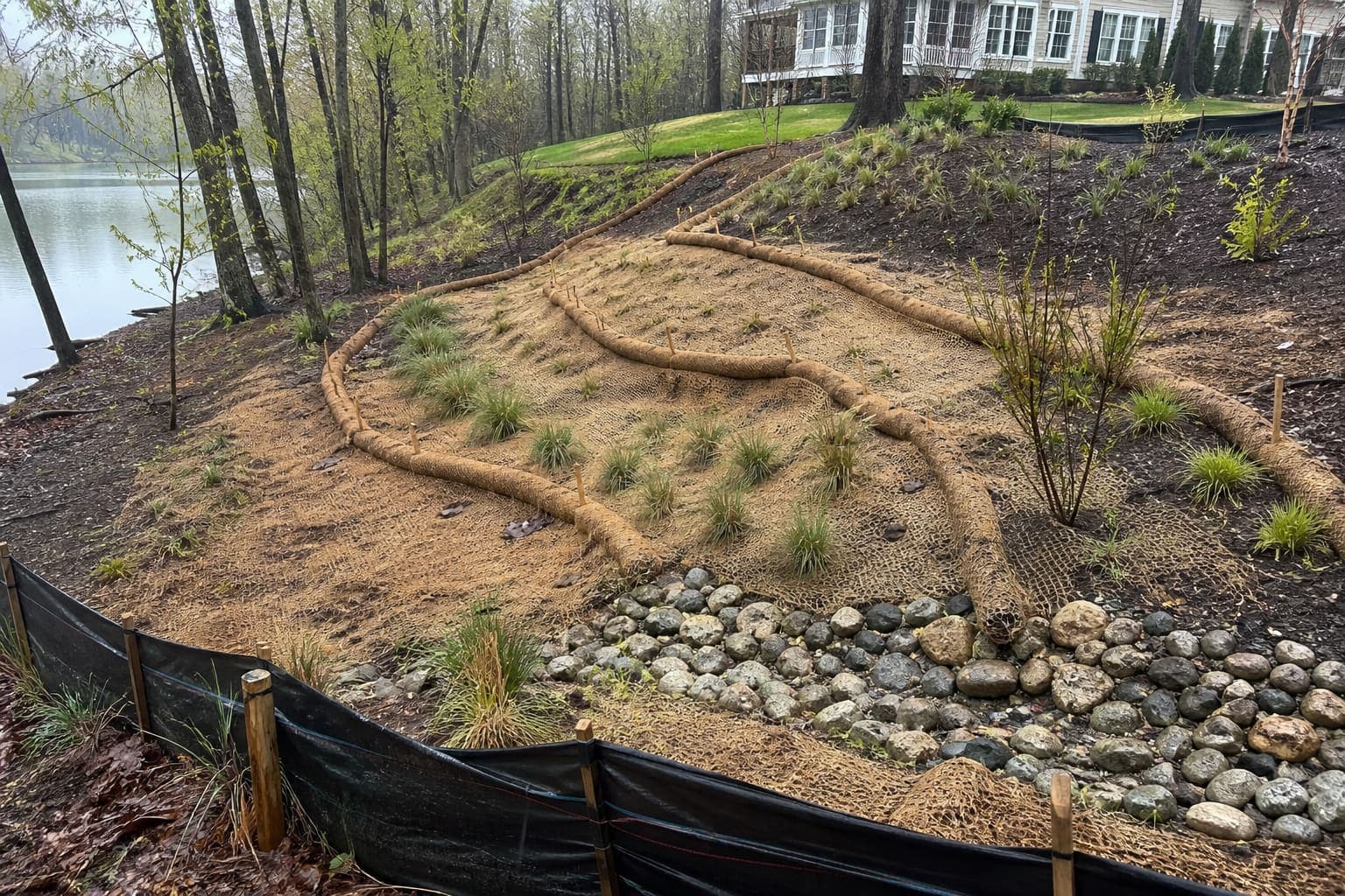 Erosion Control in Cornelius, NC