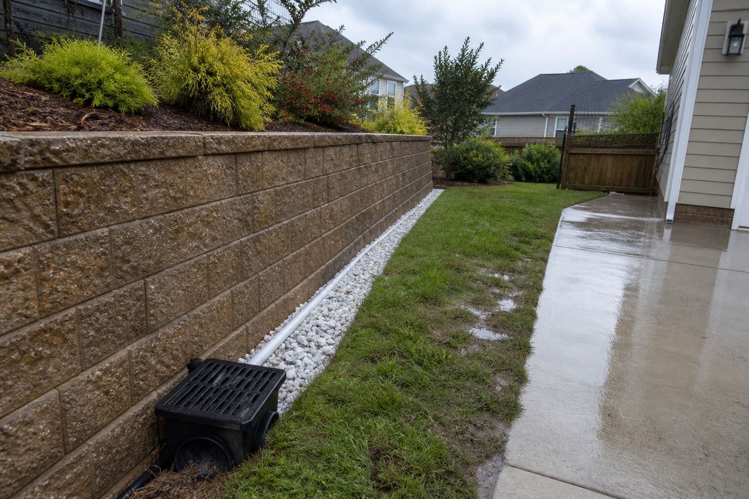 Drainage Solutions in Huntersville