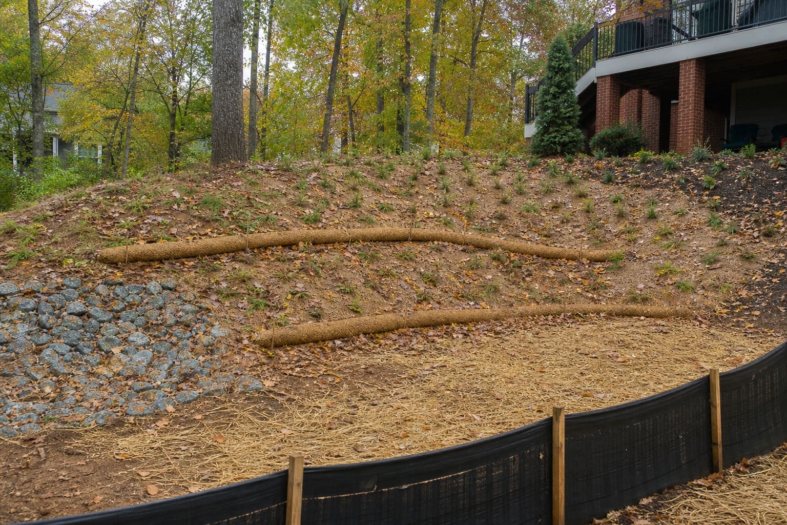 Erosion Control in Huntersville