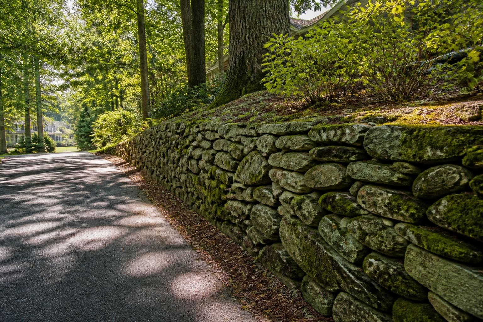Stone Retaining Walls in Monroe