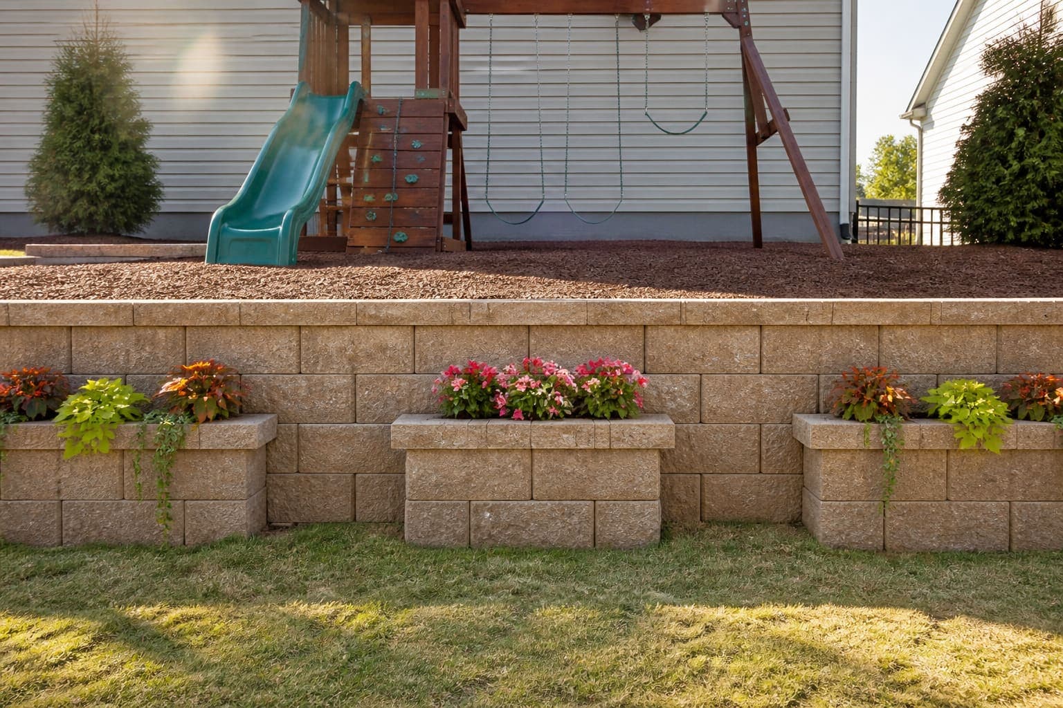 Concrete Retaining Walls in Stallings, NC