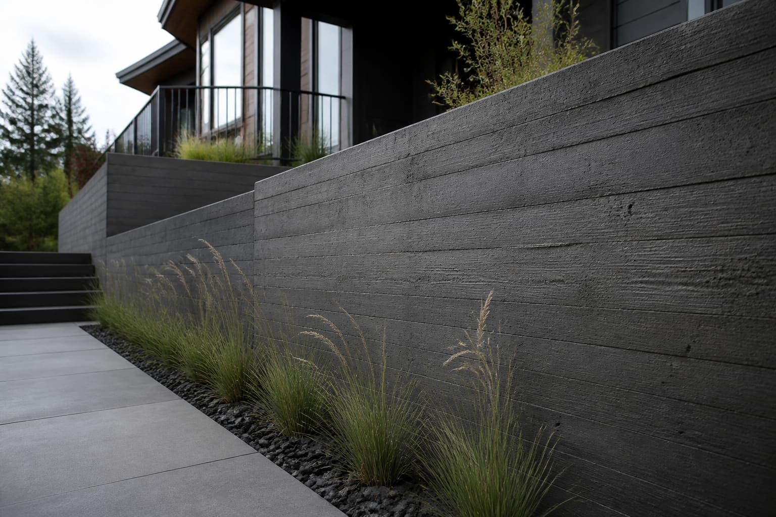Concrete Retaining Walls